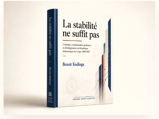 La stabilité ne suffit pas, livre de Benoit Kudinga